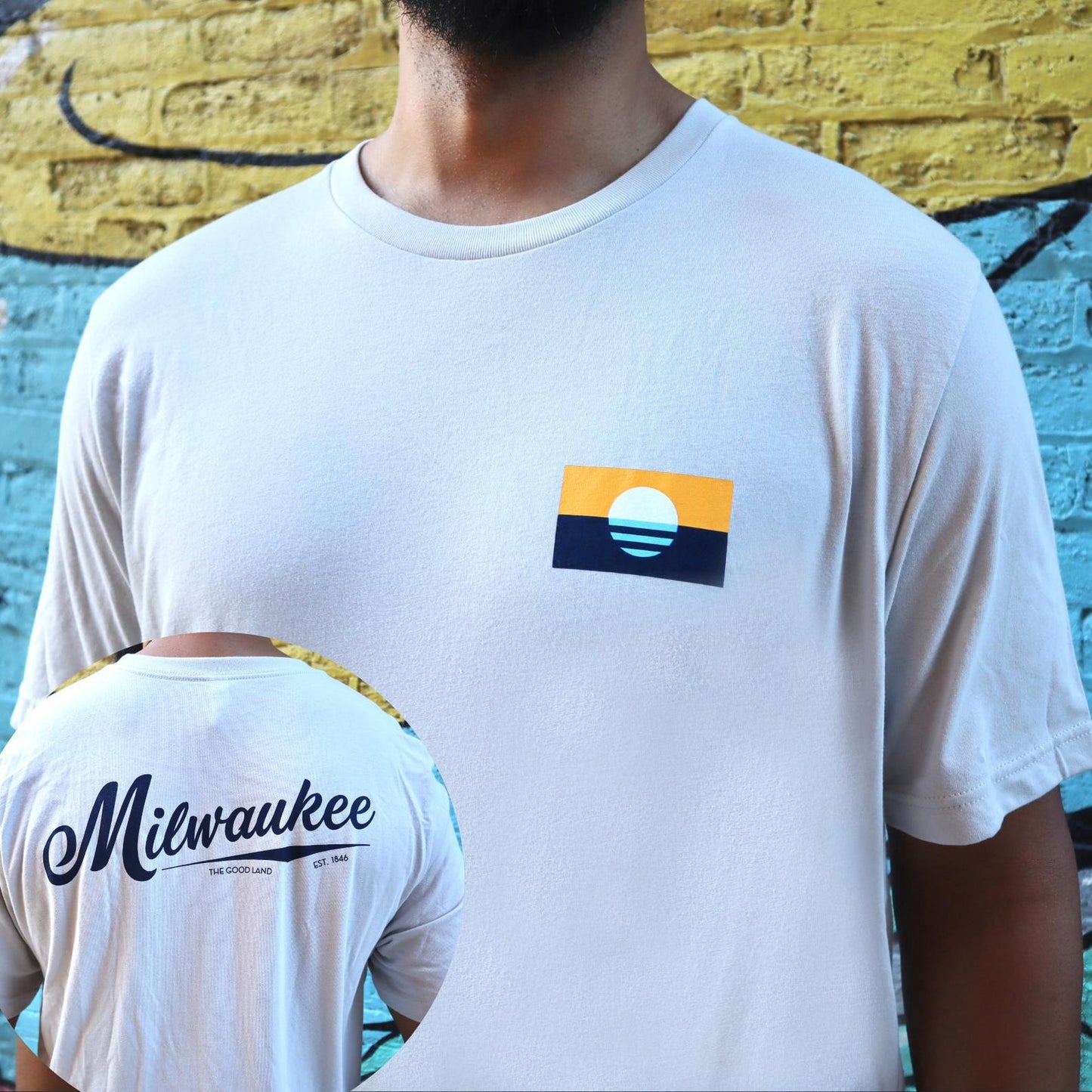 Blu Mountain Co. MKE Flag T-Shirt