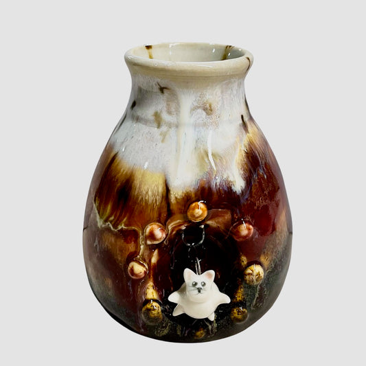 Charm Vase Cat