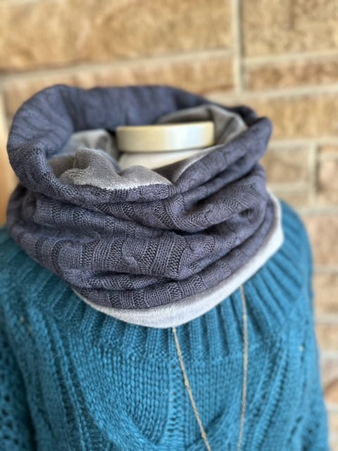 Lined Cowl Scarf