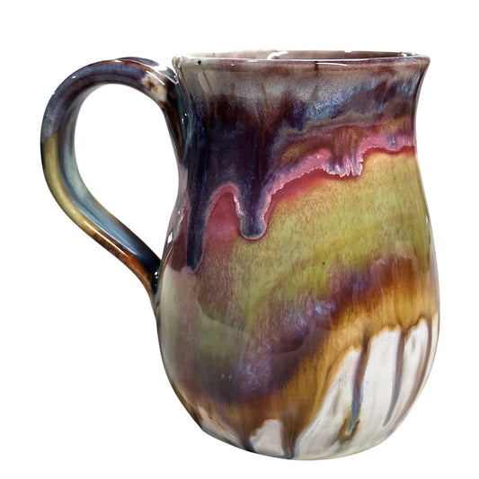 Pottery Cat Drippy Mug