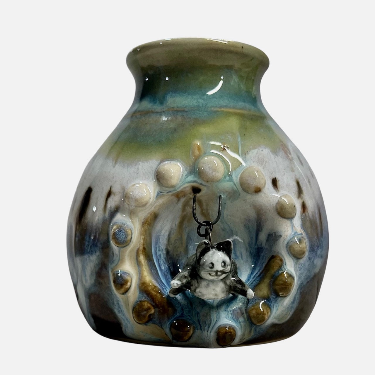 Charm Vase Cat