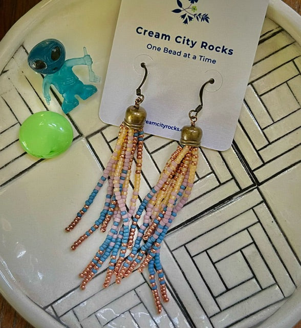 Eva Beaded Earrings