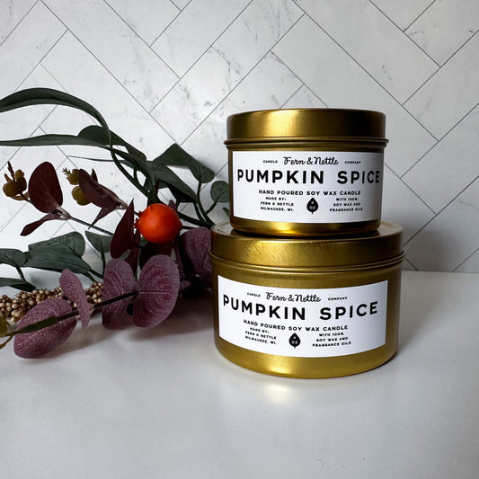 Fern & Nettle Pumpkin Spice Candle