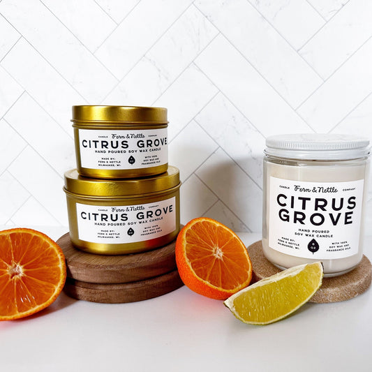 Fern & Nettle Citrus Grove Candle