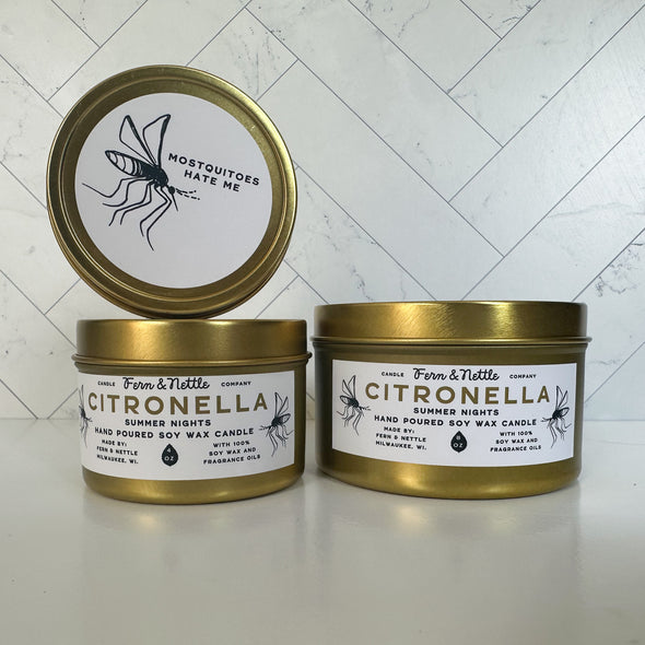 Fern & Nettle Citronella Candle