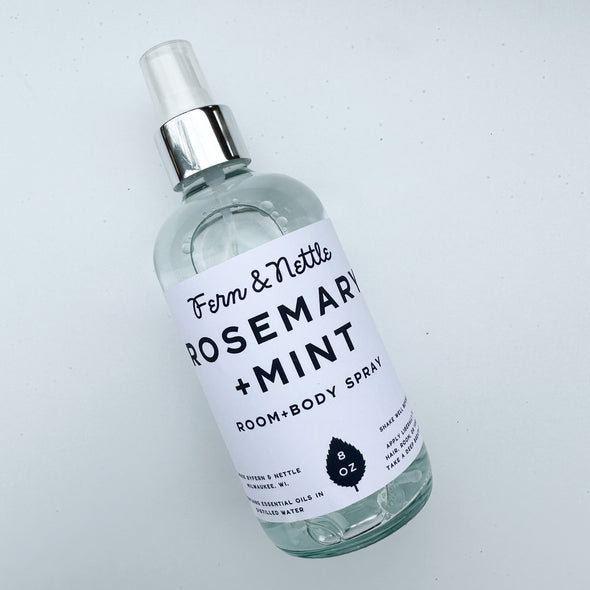 Fern & Nettle Room Spray Glass Bottle