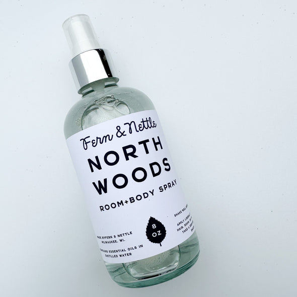 Fern & Nettle Room Spray Glass Bottle