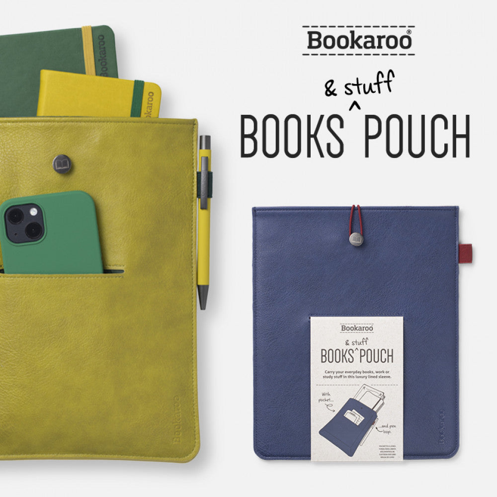 Bookaroo Books & Stuff Pouch Turquoise