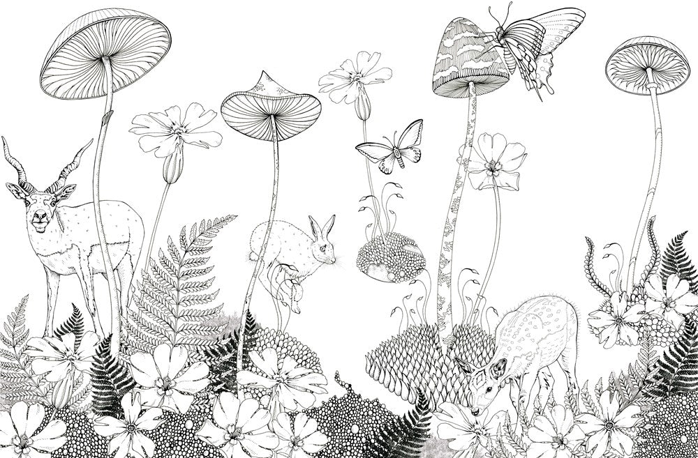 Into The Wild Coloring Book