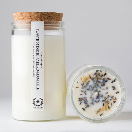 Lavender + Chamomile Apothecary Candle
