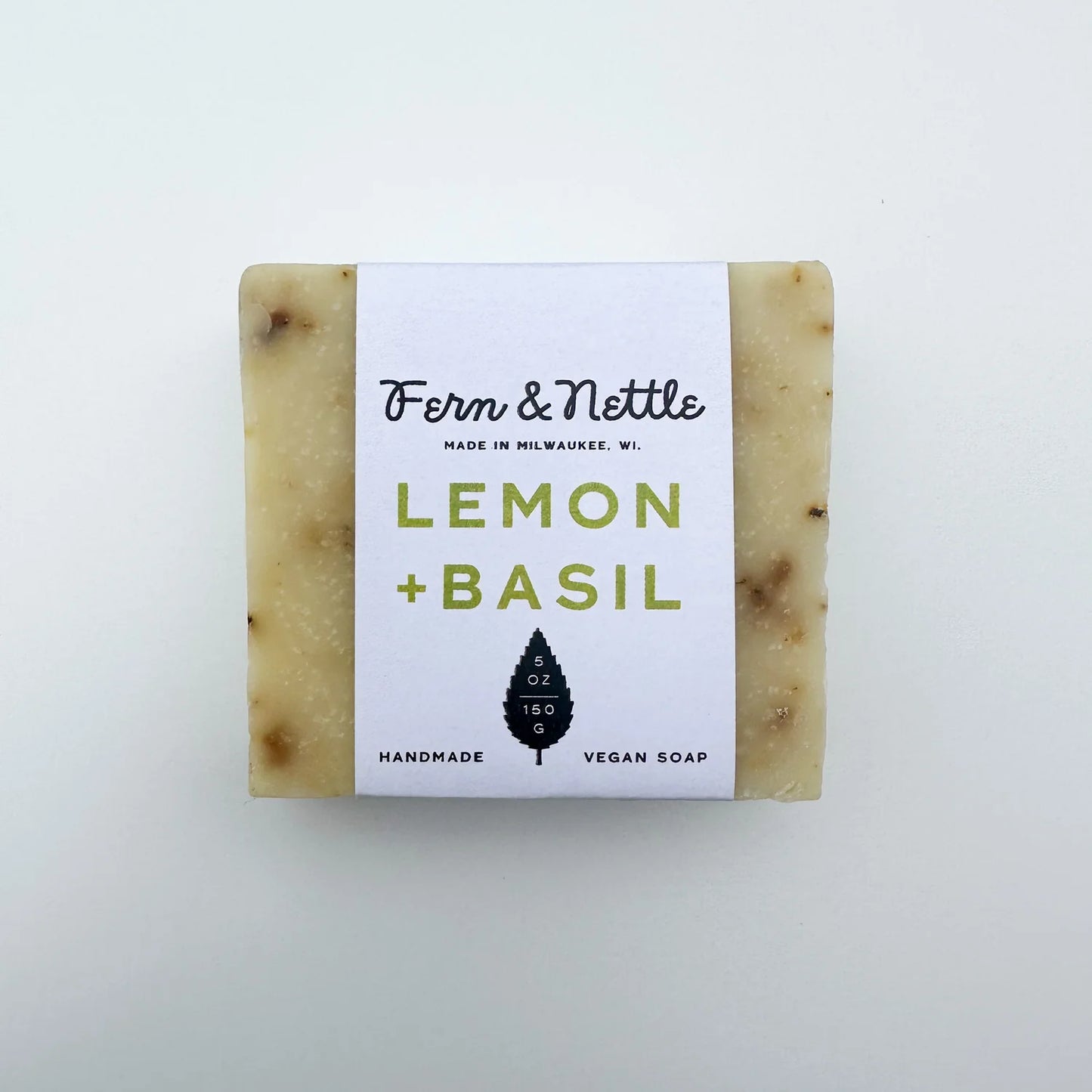 Fern & Nettle Lemon + Basil soap