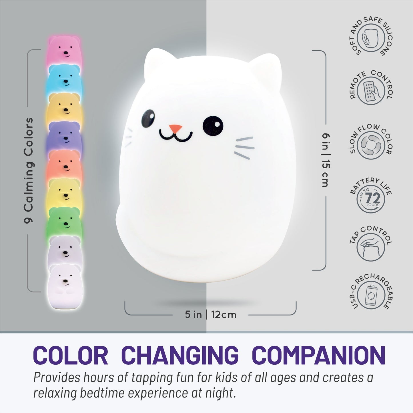 LumiePets Clive The Cat Night Light
