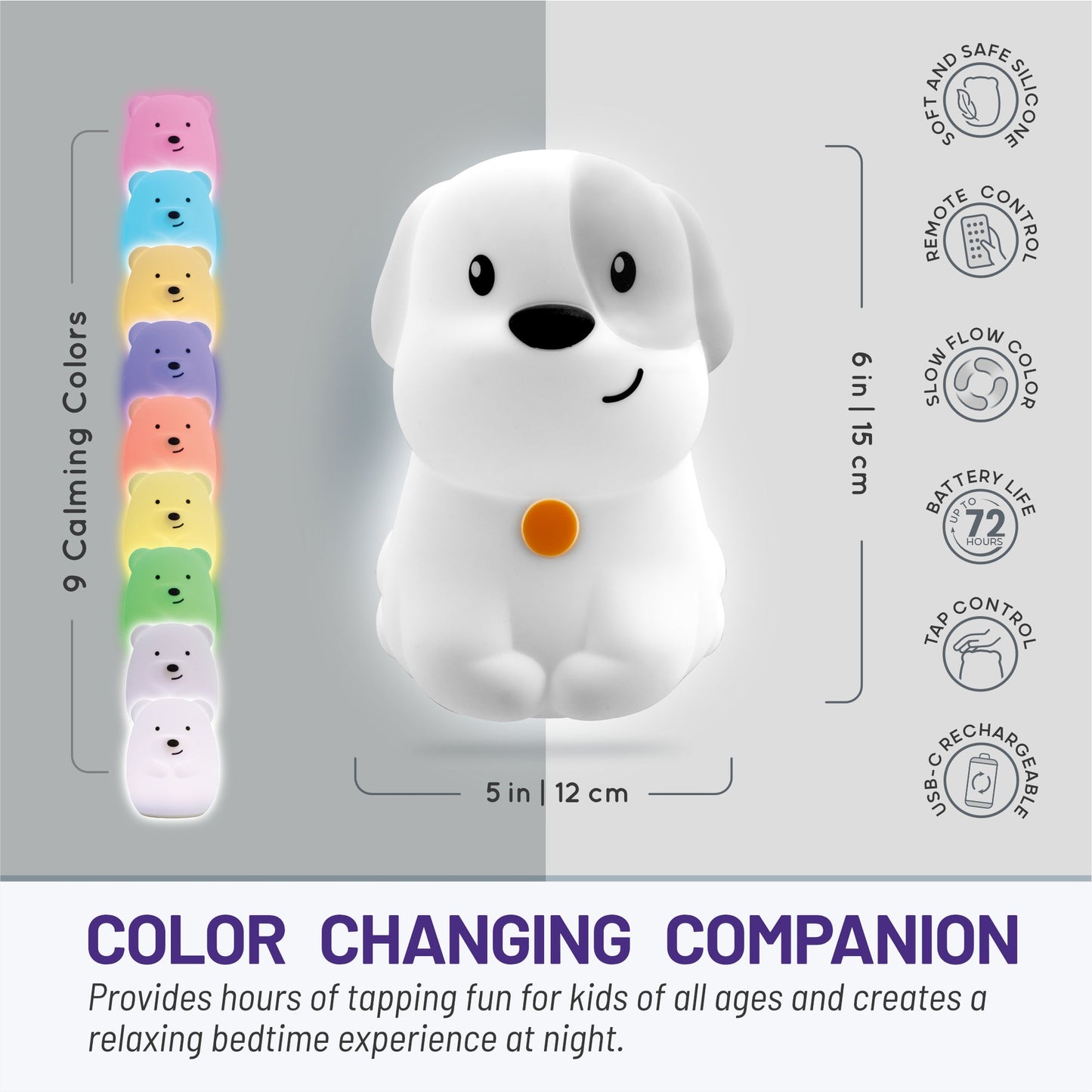 LumiePets Pepper The Puppy Night Light