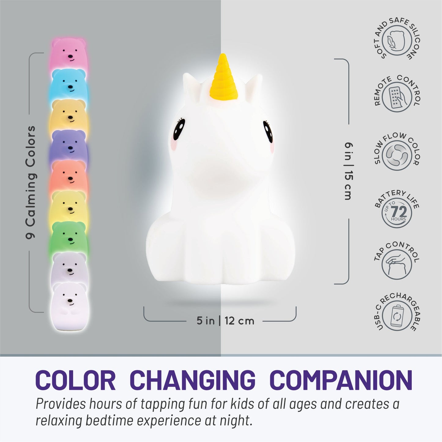 LumiePets Unicorn Night Light
