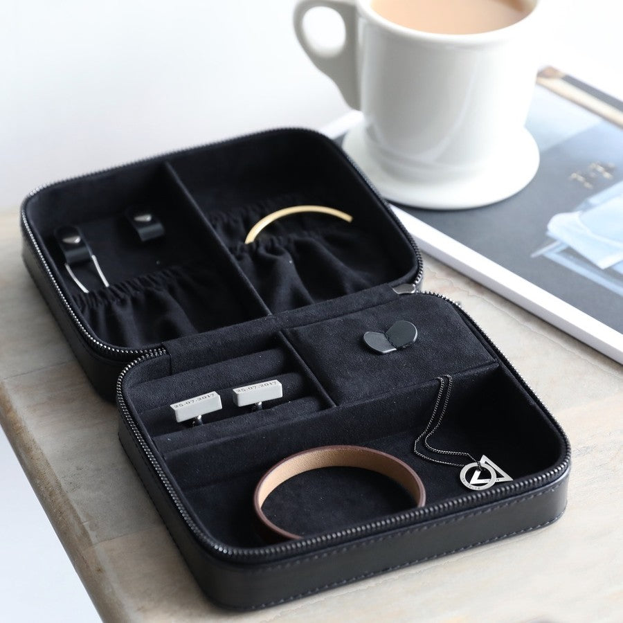 Men's Travel Jewelry Case