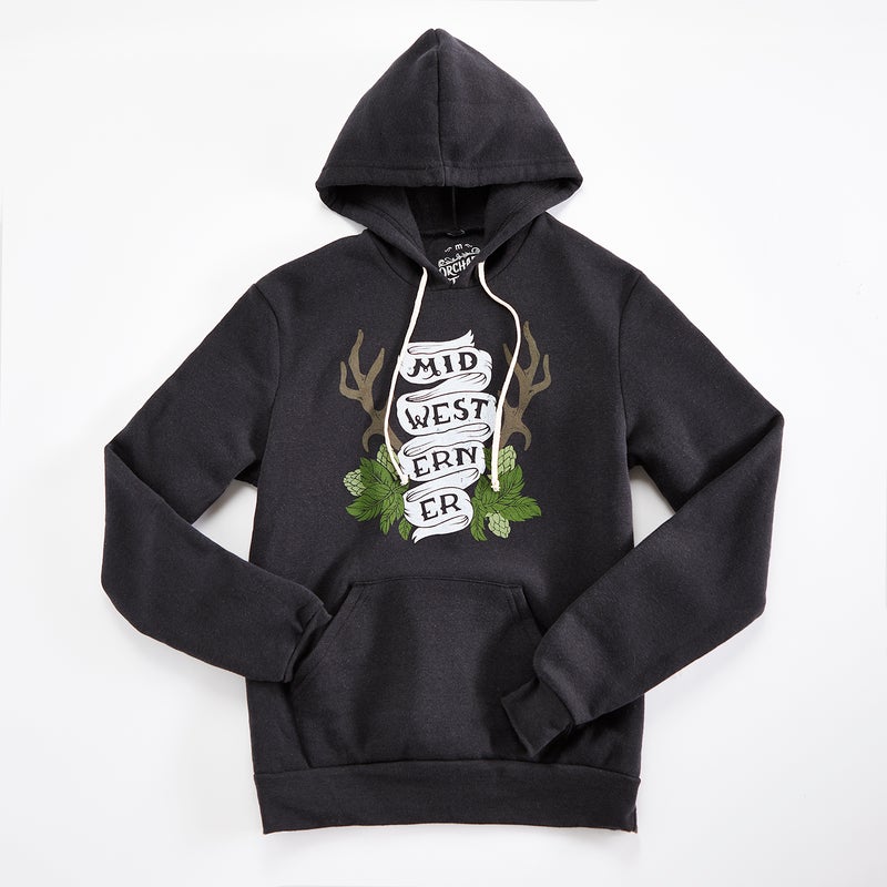 Midwesterner Antler Hoodie