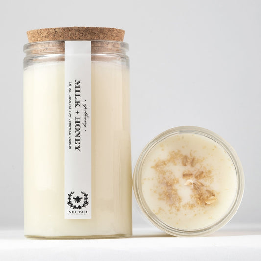 Milk + Honey Apothecary Candle