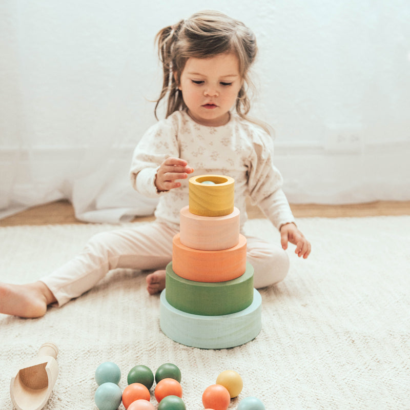 Mix, Match, Nest & Stack Toy