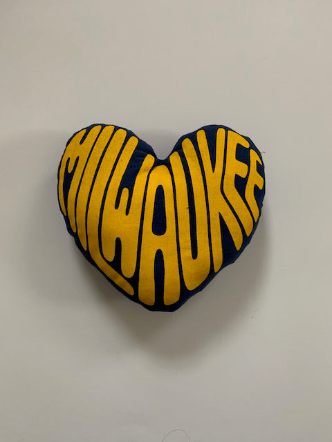 Milwaukee Heart Plushie