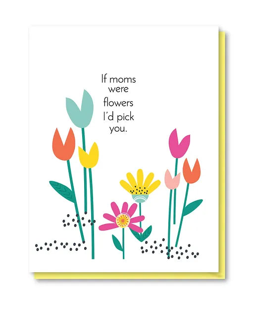 Pick You Mother's Day Card by Doodle Bird Design