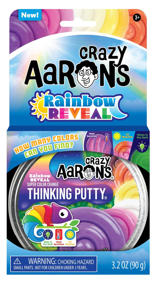 Rainbow Reveal Full Size 4" Thinking Putty