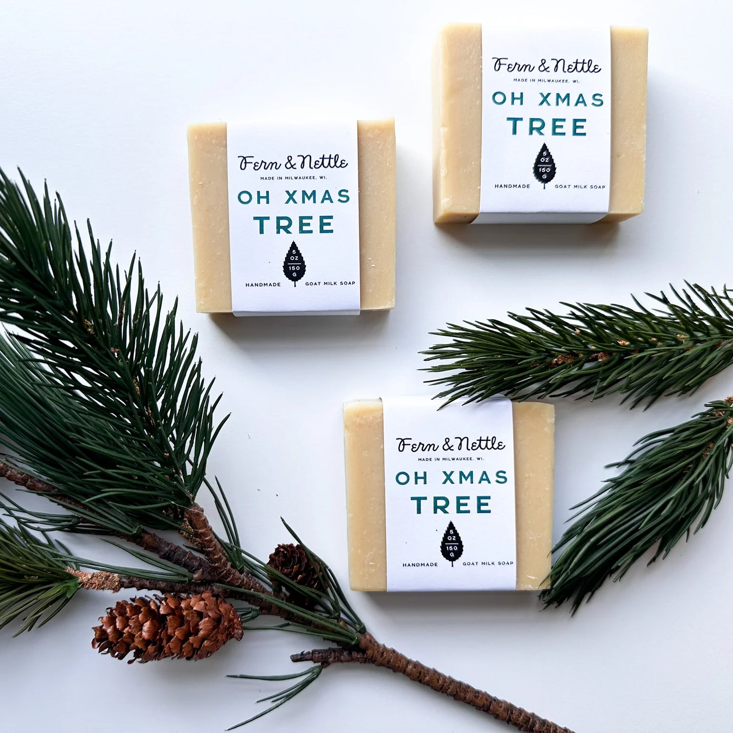 Fern & Nettle Oh Xmas Tree Soap