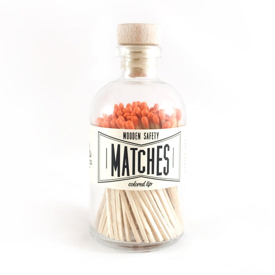 Orange Vintage Apothecary Matches