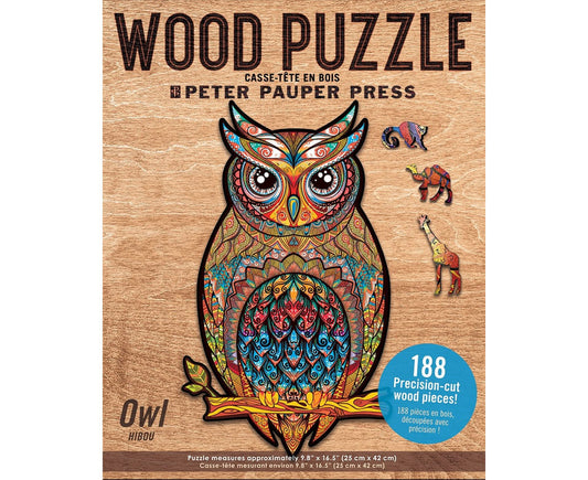 Owl Wooden Puzzle