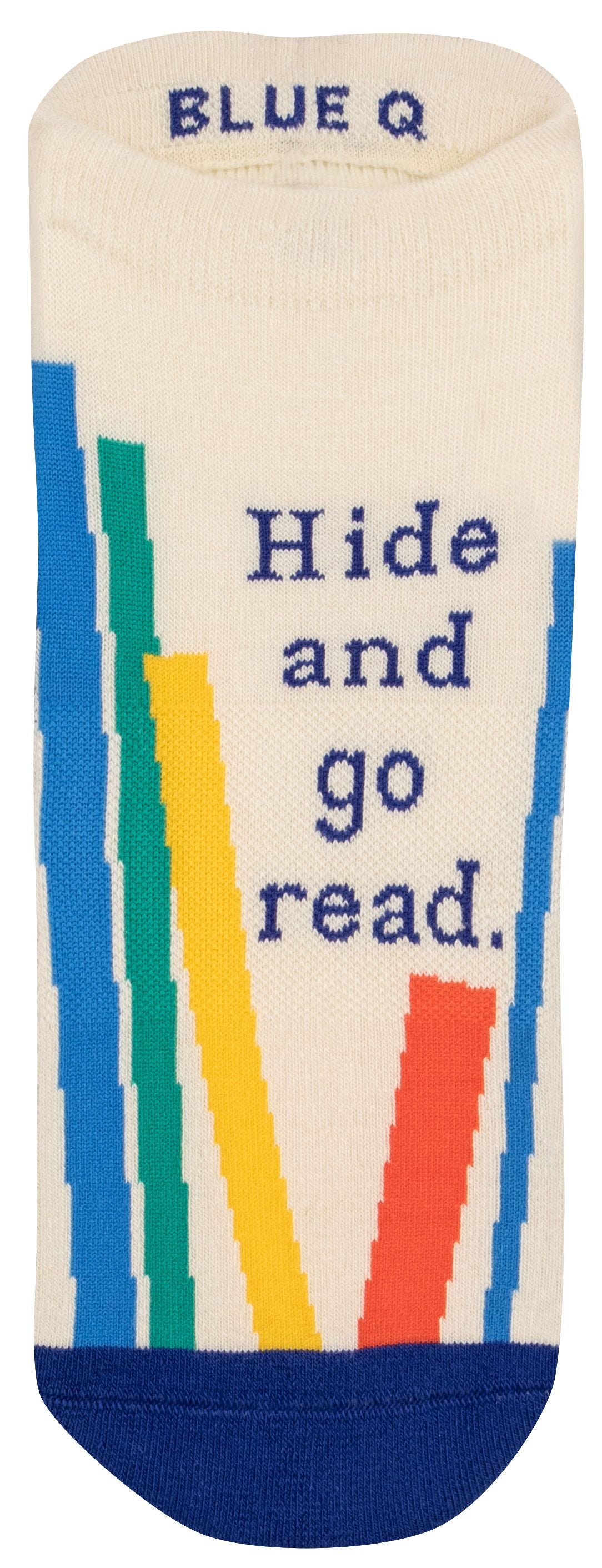 Hide & Read Sneaker Socks