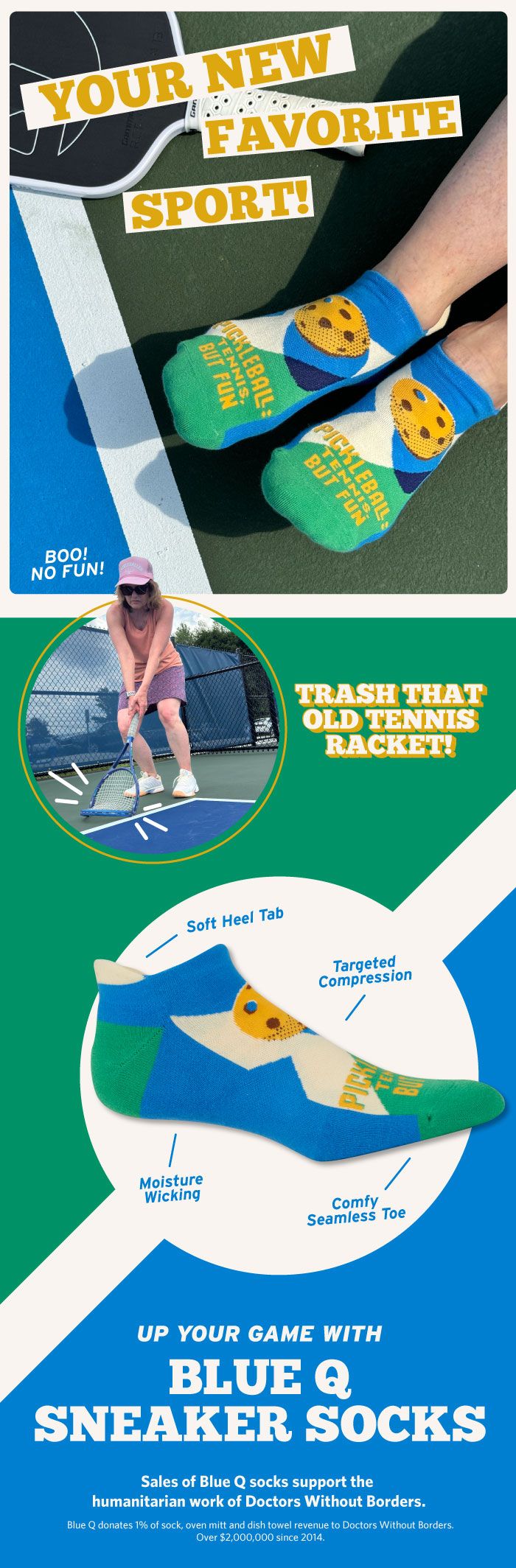 Pickleball Sneaker Socks