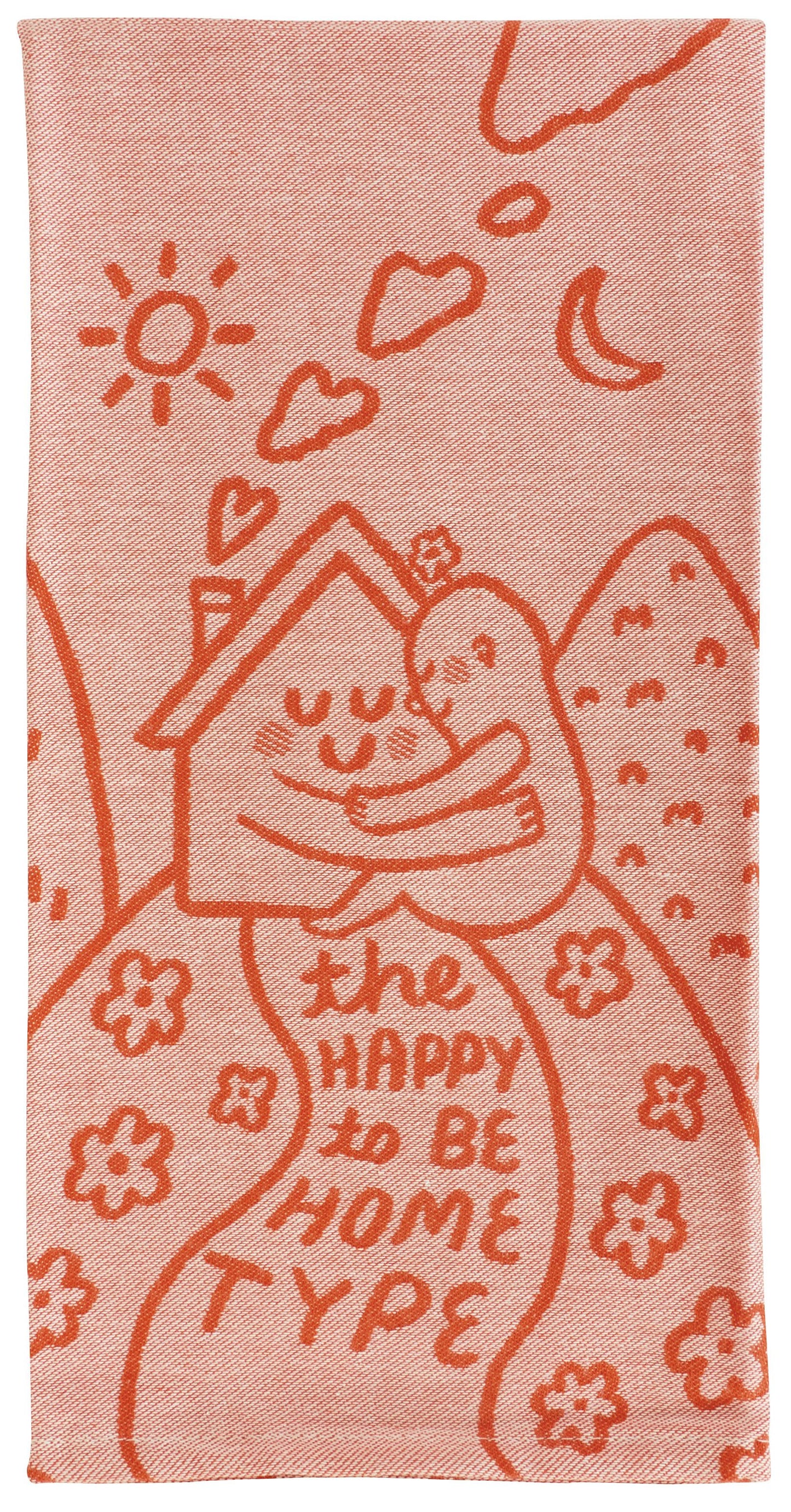 Happy To Be Home Woven Dish Towel