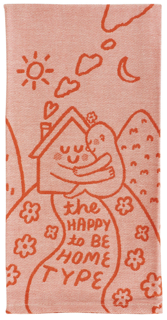 Happy To Be Home Woven Dish Towel