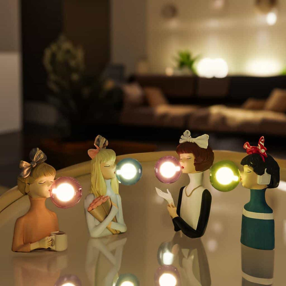 Bubble Girl Lamp - Parisian Collection