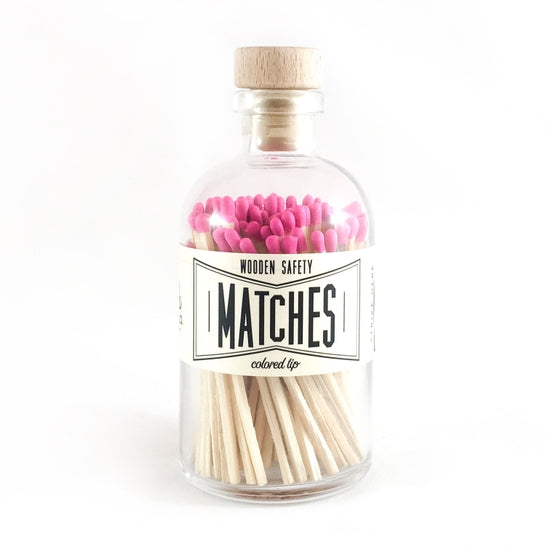 Pink Vintage Apothecary Matches