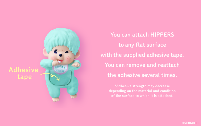 Monchhichi Hippers Colors Wink Series Blind Box