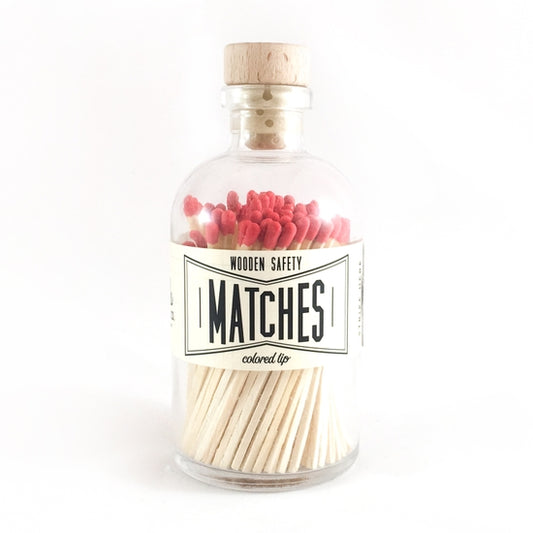 Red Vintage Apothecary Matches