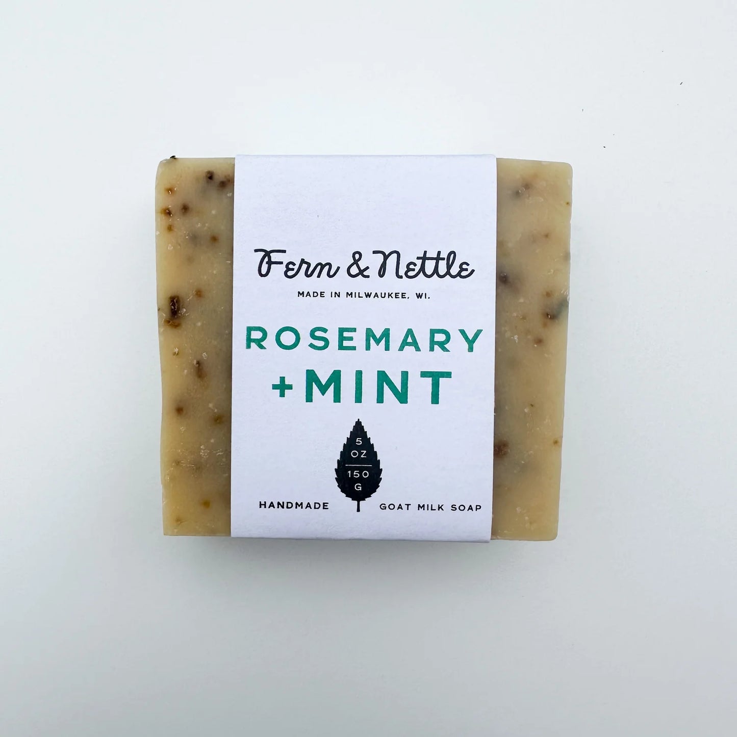 Fern & Nettle rosemary + mint soap