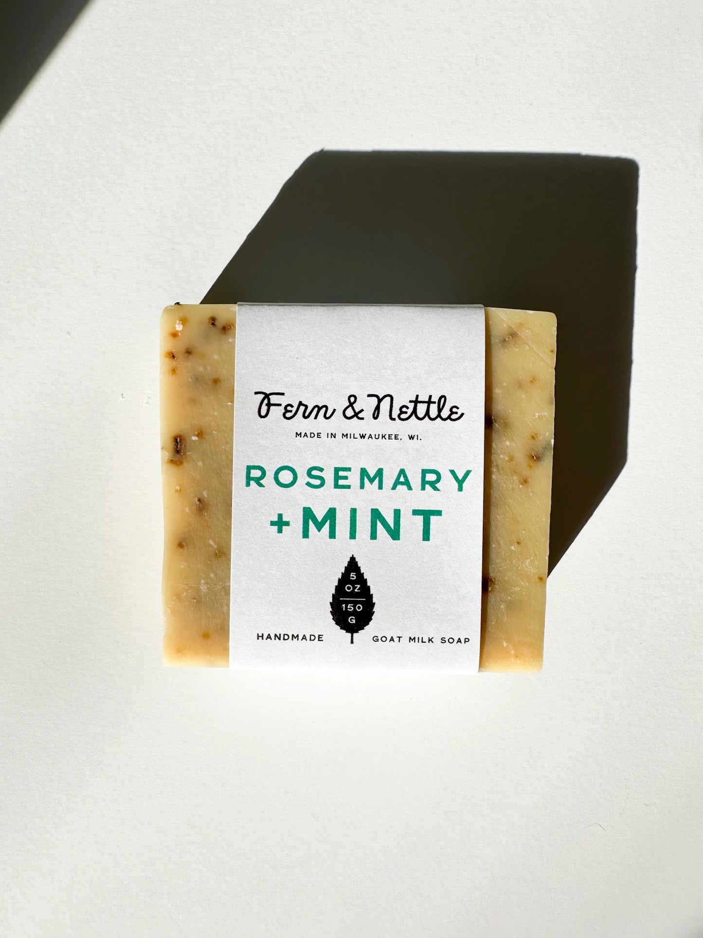 Fern & Nettle rosemary + mint soap