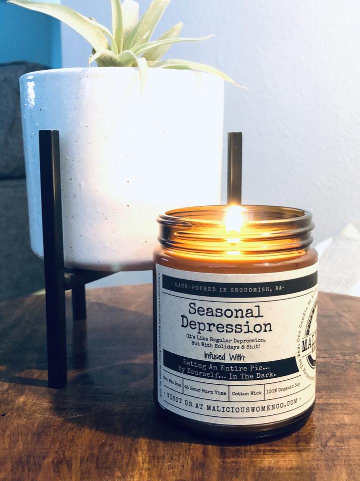 Seasonal Depression Candle