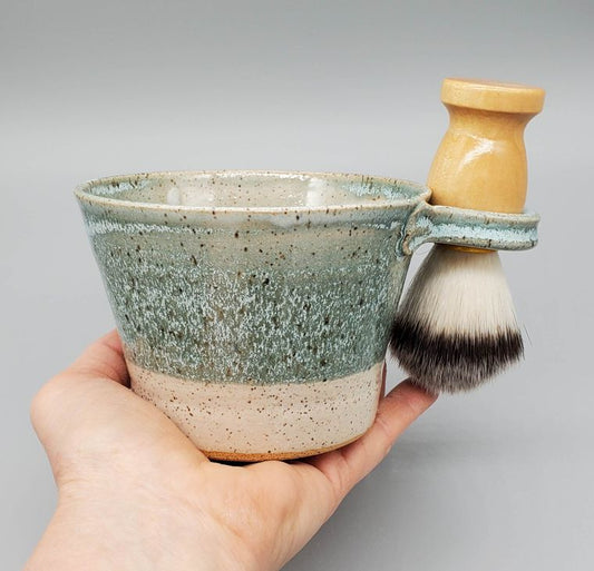 White Squirrel Clayworks Shave Bowl