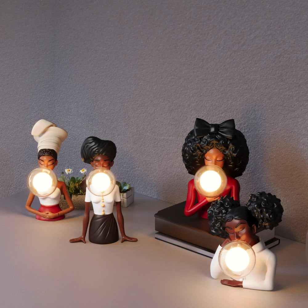 Bubble Girl Lamp - Soulful Collection