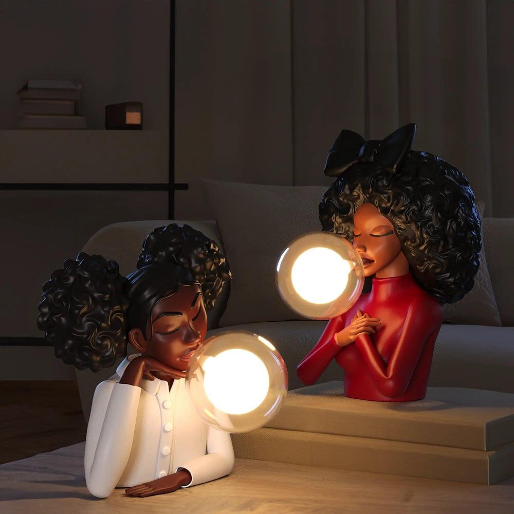 Bubble Girl Lamp - Soulful Collection