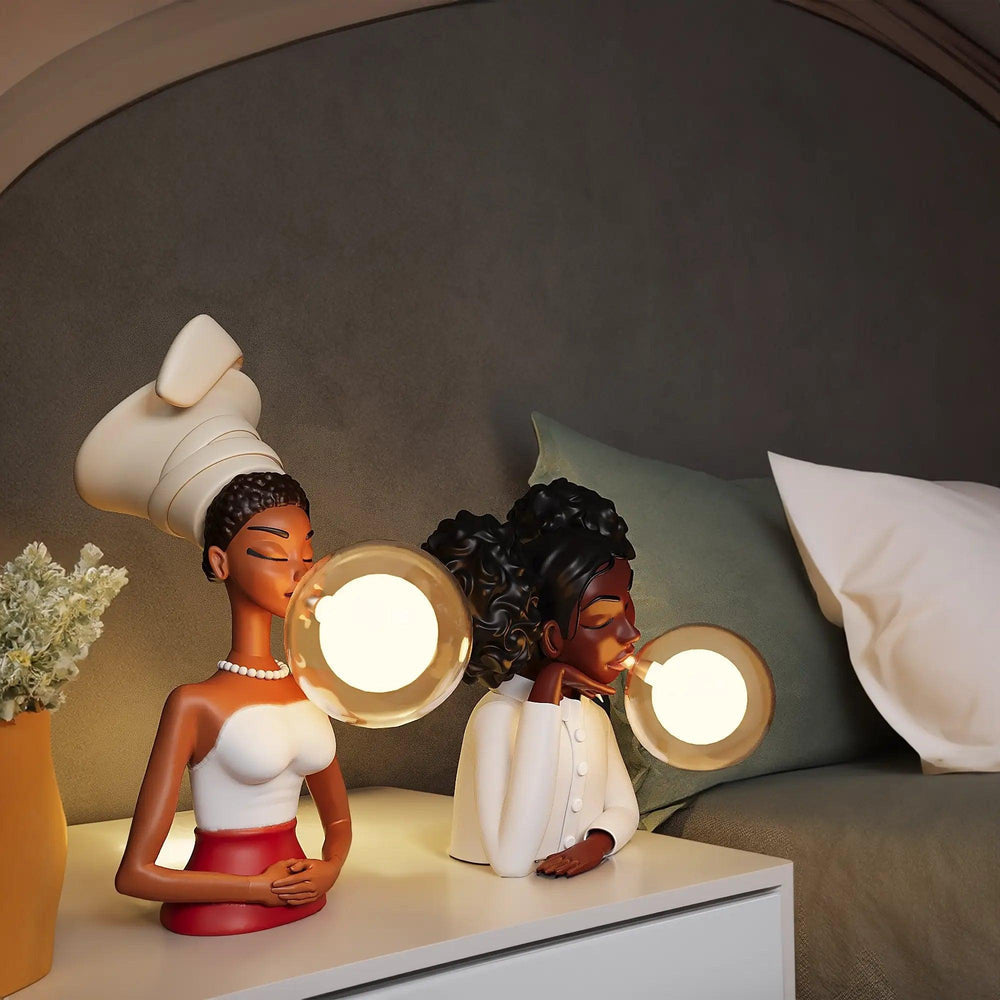 Bubble Girl Lamp - Soulful Collection