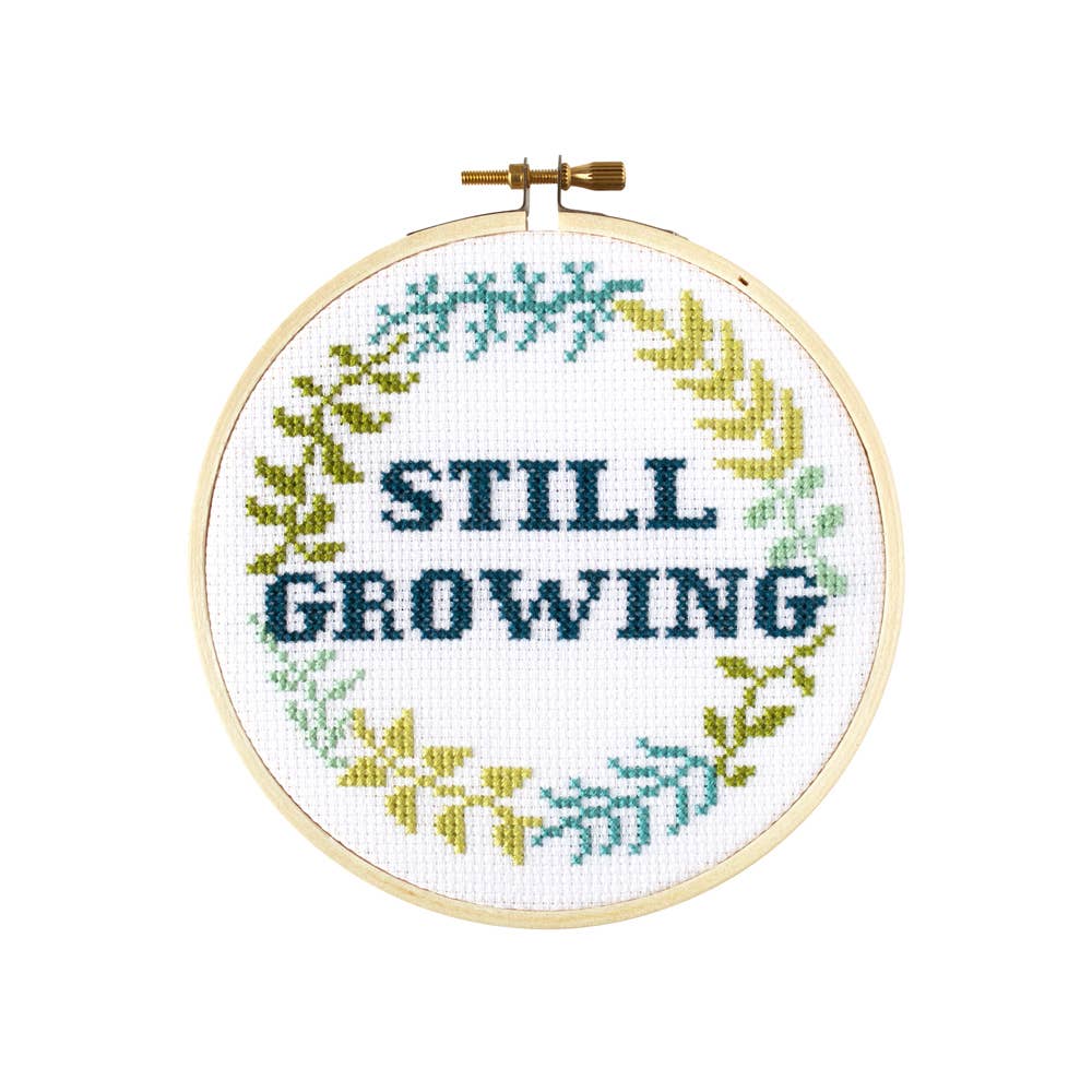 Still Growing Cross Stitch Kit