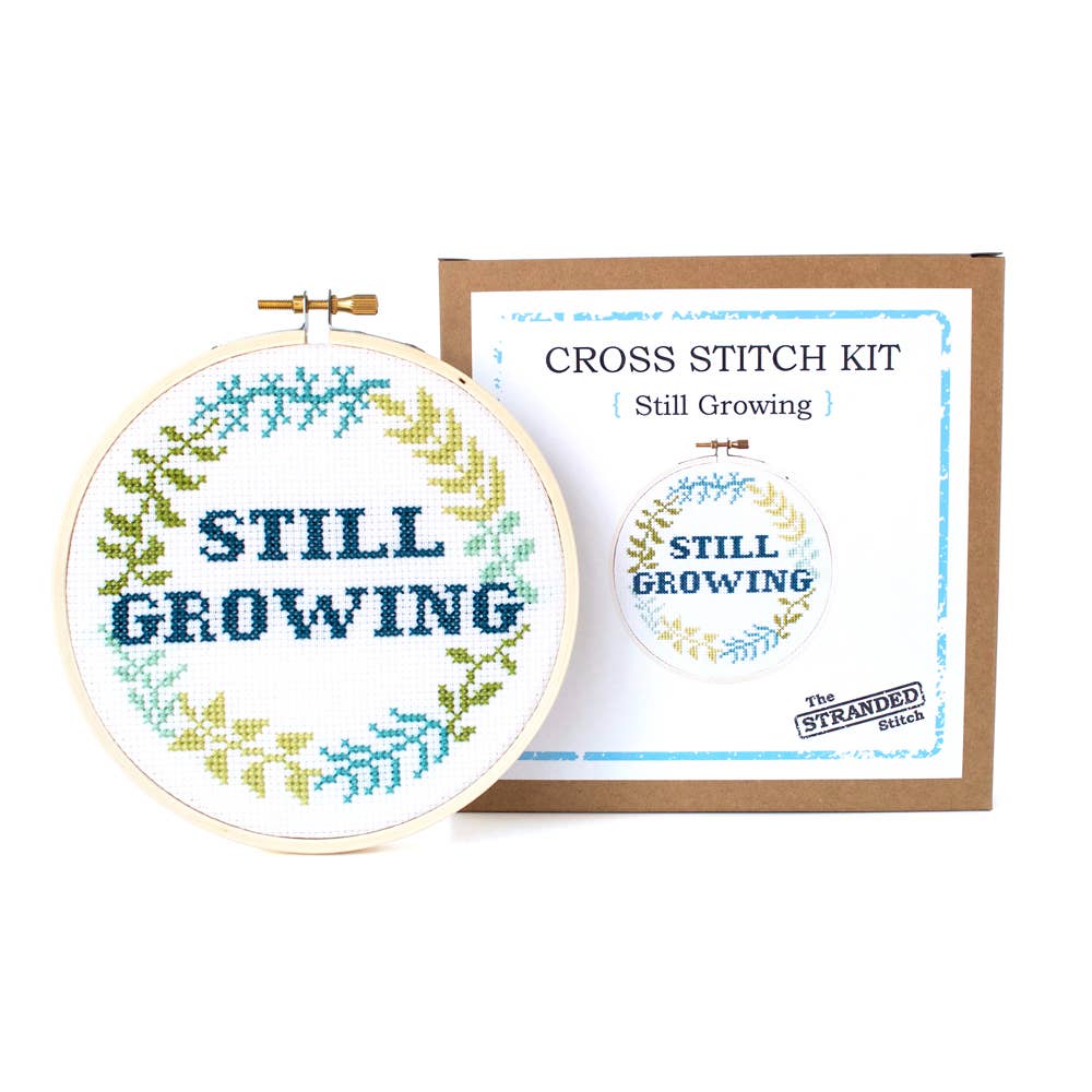 Still Growing Cross Stitch Kit