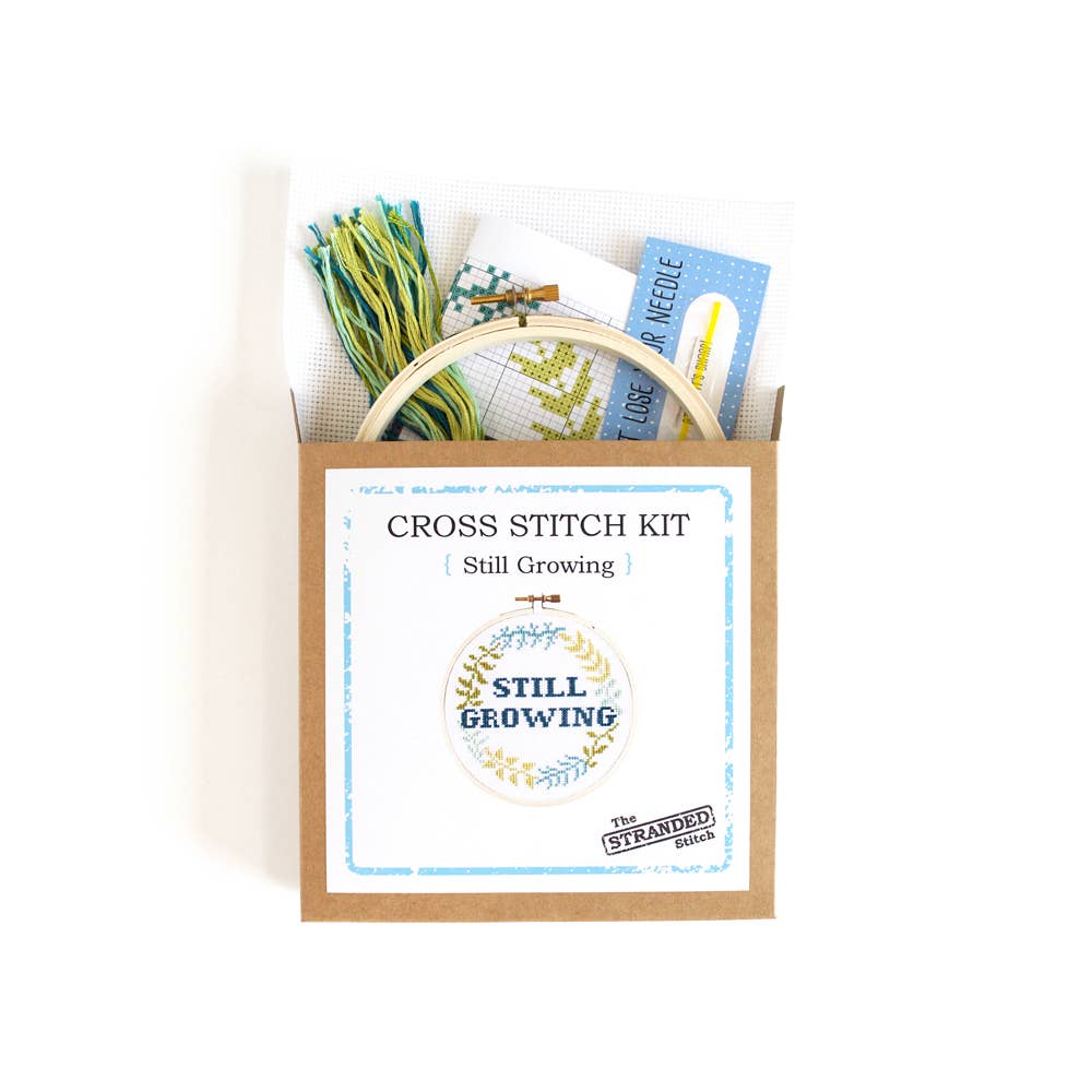 Still Growing Cross Stitch Kit