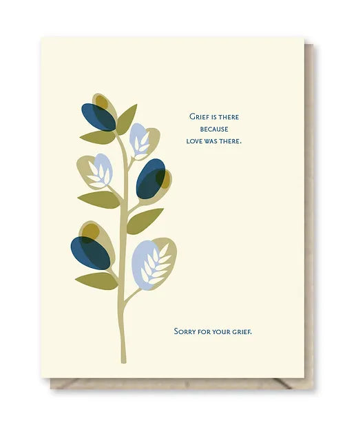 Grief Is There Card by Doodle Bird