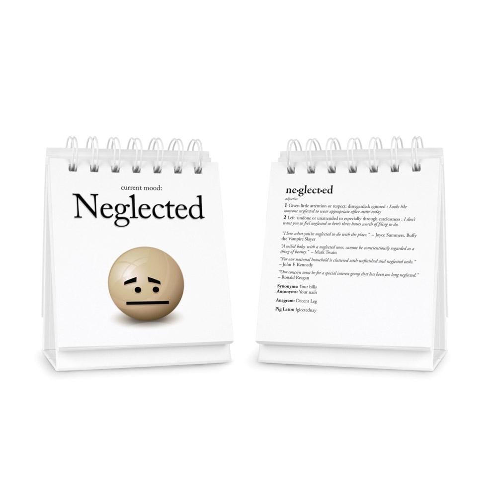 Daily Mood Desktop Flip Book