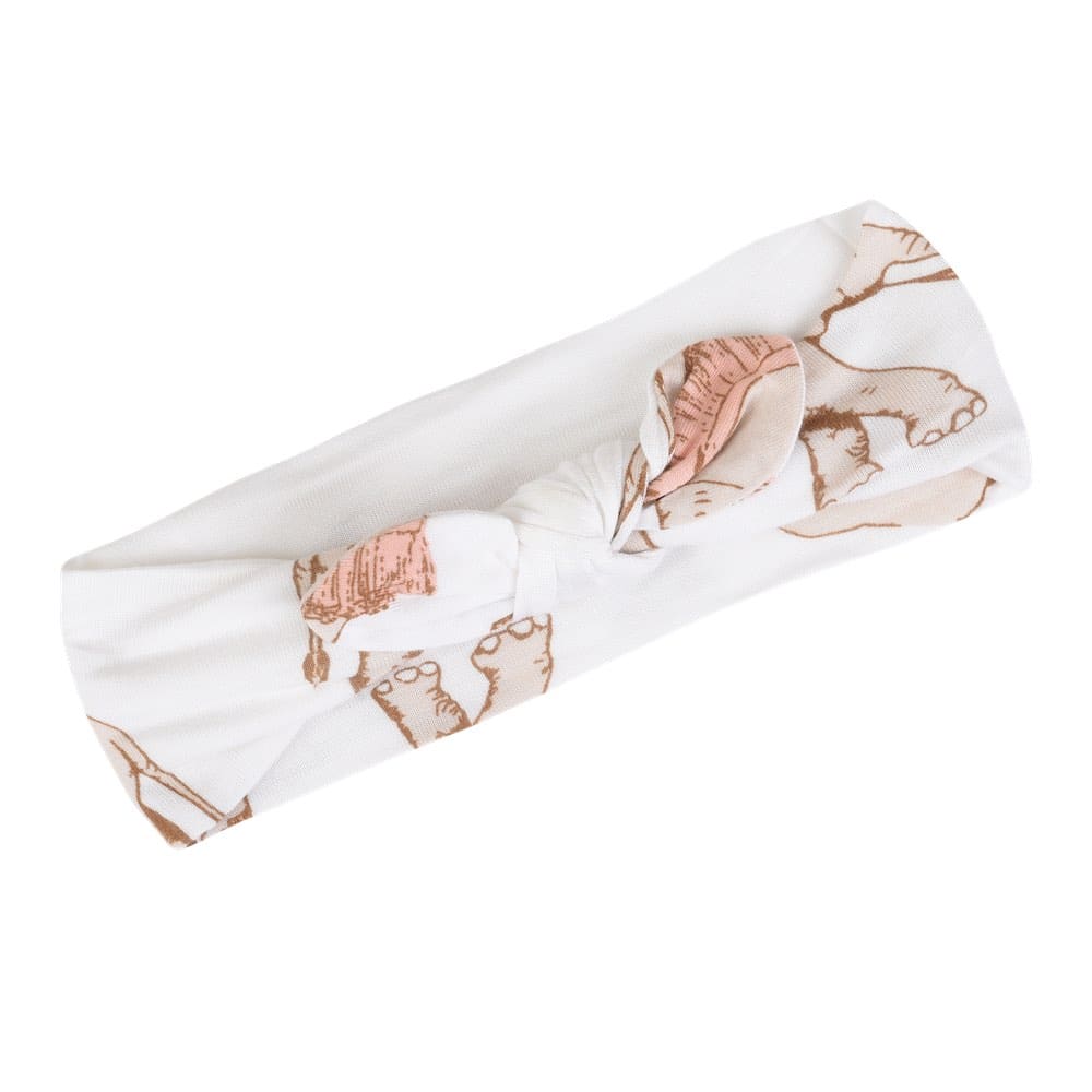 Elephant Tutu Bamboo Knotted Headband