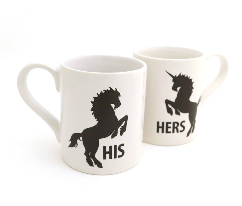 Unicorn Horse Mug Set